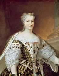 Retrato de Maria Leszczynska, Rainha da França e Navarra
